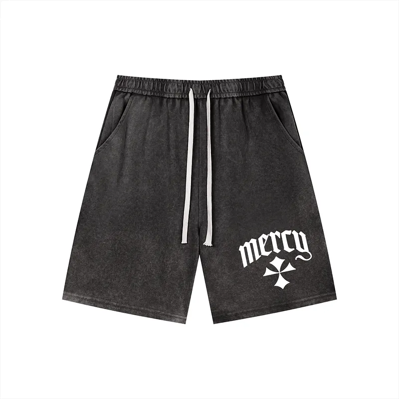 Mercy Miller Logo Fleece Washed Shorts